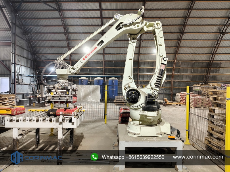 CORINMAC Dry Mortar Valve Bag Packing and Palletizing Line has Been Successfully Put Into Operation in Russia
