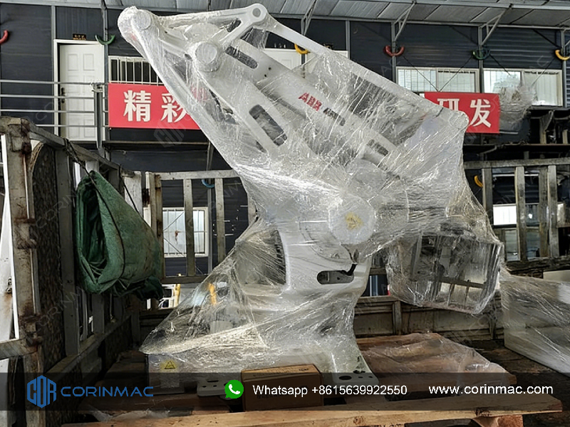 ABB机器人拆包投料机发货 (2)