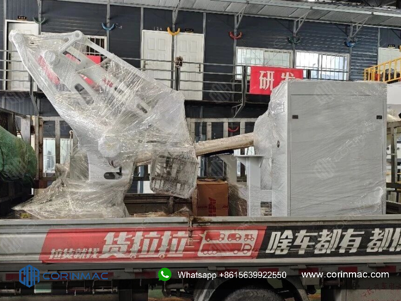 ABB机器人拆包投料机发货