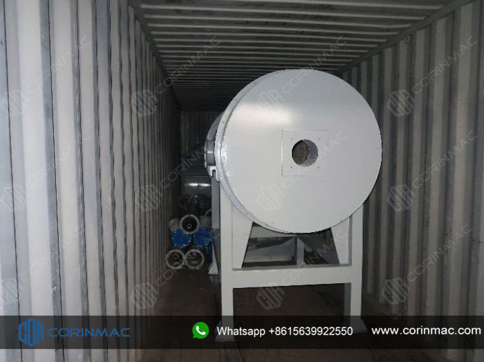 Three cylinder rotary dryer (22)